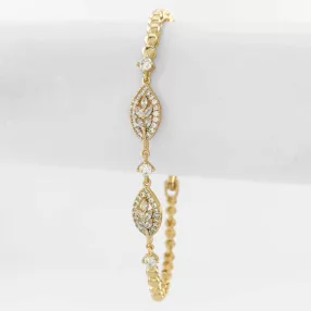 Aranysárga színű antiallergén karkötő