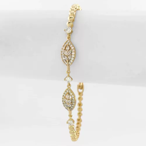 Aranysárga színű antiallergén karkötő