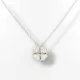 Ezüstszínű nemesacél nyaklánc variálható medállal