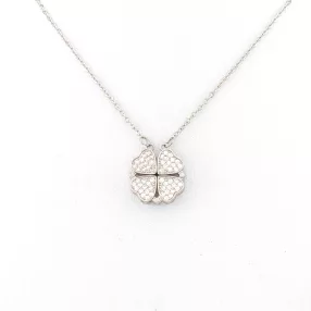   Ezüstszínű nemesacél nyaklánc variálható szív medállal