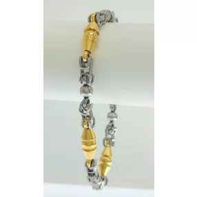 Nemesacél karkötő