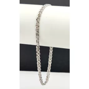 Ezüstszínű antiallergén csigaszemes karkötő