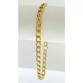 Aranyszínű nemesacél karkötő