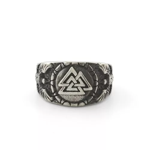 Nemesacél viking gyűrű